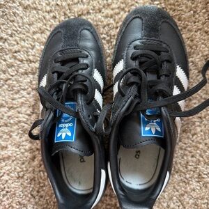 Adidas Classic Black and White Trainers